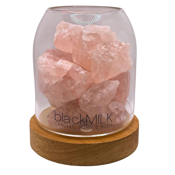 BlackMILK-Wellness Crystal Light Diffuser -Rose Quarts