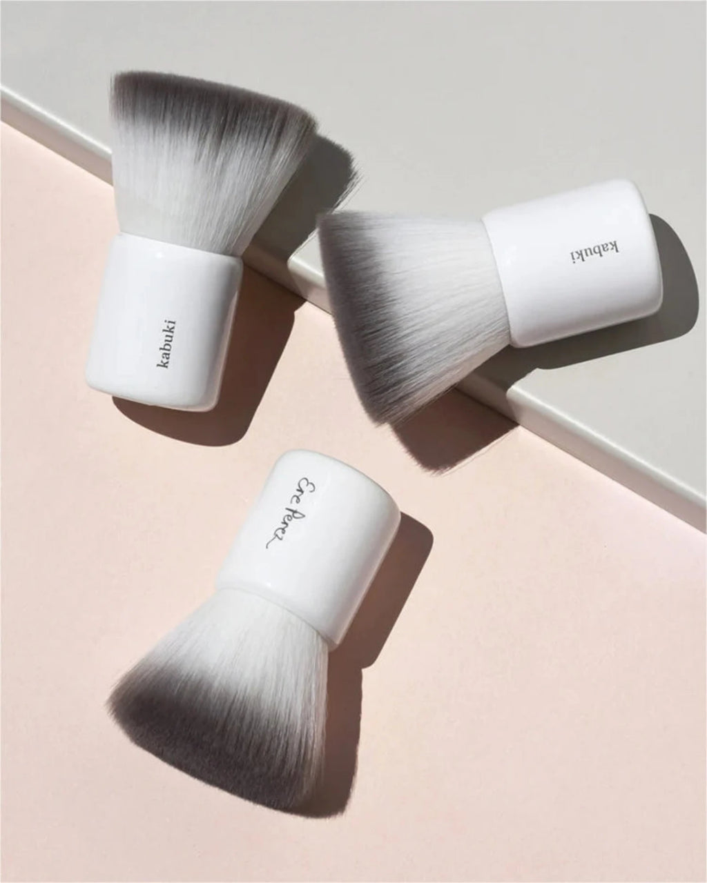 Ere Perez - Eco Vegan Kabuki . this Brush has a Flat top is perfect multitasker .Vegan brush bristles ,Multipurpose for powders and creams