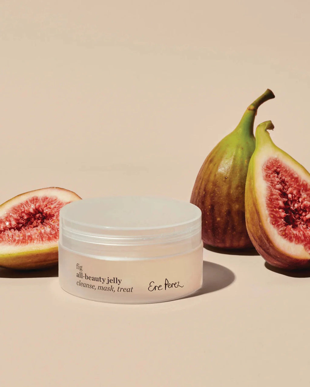 A skin-loving, all-purpose jelly to cleanse and hydrate. Gently melts away all traces of makeup and impurities, including eye makeup. Use dry as a cleanser or add water to create a soothing cleansing milk. Leaves skin soft & clean without feeling stripped.