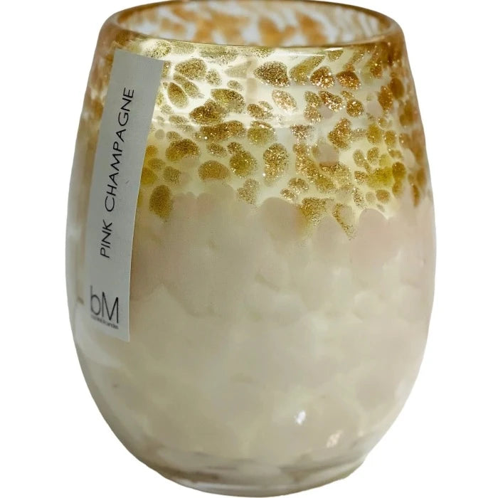 BlackMILK candle pink champagne