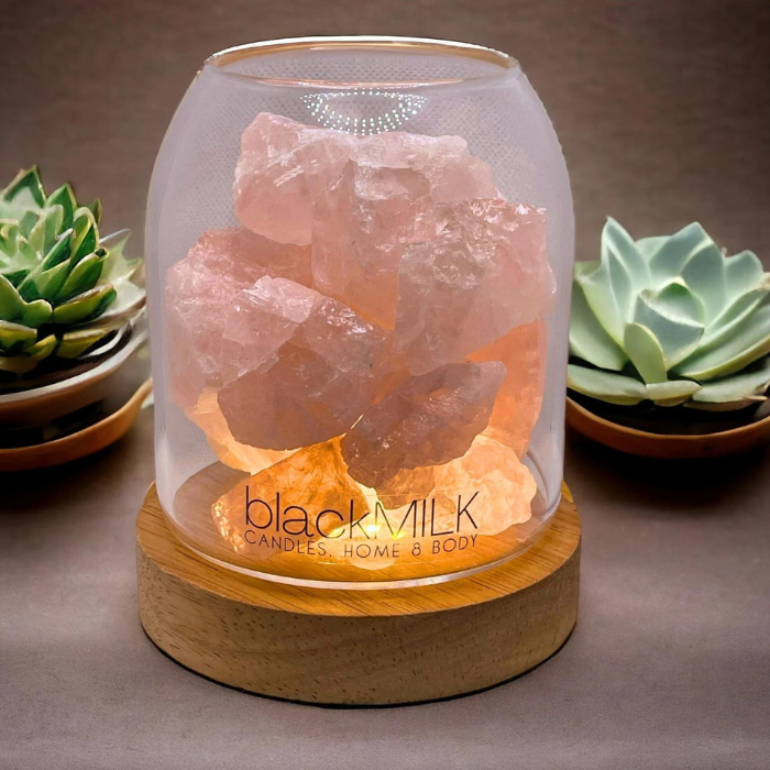 BlackMILK-Wellness Crystal Light Diffuser -Rose Quarts