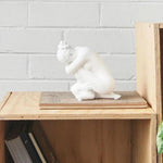 White Moose Georgie Body Sculpture i