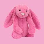 Looking for the cutest cuddle buddy? The hot pink Jellycat is here to steal your heart! This plushie isn’t just soft, it's squishy, huggable, and oh-so-irresistible. From its velvety fur to its adorable colour , this Jellycat is the perfect snuggle pal for kids and grown-ups alike!
